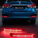 FABTEC - Car LED Imported Running Matrix Light Moving Reflector Rear Bumper Brake Light Single Arrow Design 3 Arrow Design
