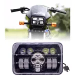 FABTEC - 27W Motorcycle LED Projector Headlight Kit - Compatible with All Hero Splendor Series