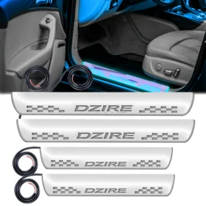 FABTEC Car Door Foot Step Sill Plate for Maruti Suzuki Dzire
