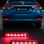 FABTEC - Car LED Imported Running Matrix Light Moving Reflector Rear Bumper Brake Light 6 Arrow Design
