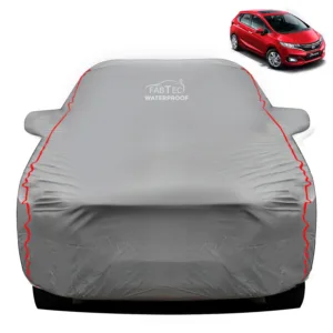 FABTEC Waterproof Dark Grey Peva Car Body Cover For Honda Jazz 2014 – 2022