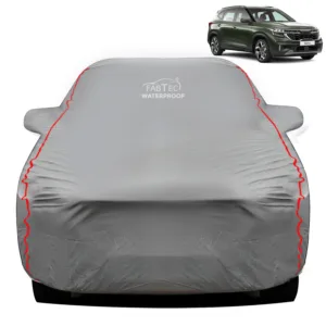 FABTEC Waterproof Dark Grey Peva Car Body Cover For Kia Seltos 2019 – 2025
