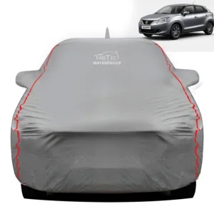 FABTEC Waterproof Dark Grey Peva Car Body Cover For Maruti Suzuki Baleno 2022 – 2026