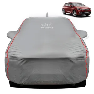 FABTEC Waterproof Dark Grey Peva Car Body Cover For Toyota Glanza 2018 – 2022