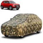 FABTEC - Jungle Print Waterproof Car Body Cover for Hyundai Venue