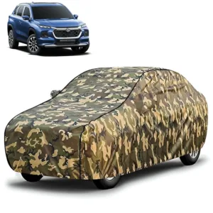 FABTEC Waterproof Jungle Print Car Body Cover for Maruti Suzuki Grand Vitara
