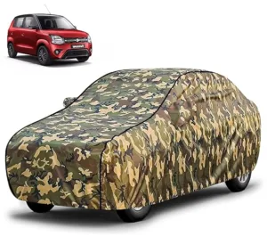 Fabtec Jungle Print Waterproof Car Body Cover for Maruti Suzuki WagonR 2018 -2026