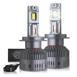 Fabtec Crystal Eye H7 White Plug & Play LED Headlight Bulb For Cars and Bikes (150W/12000LM/6500K)
