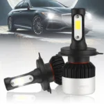 Fabtec Original Nighteye H4 White LED Plug & Play Headlight LED For Cars, Bike and Scooty (72W/10000LM/6000K)