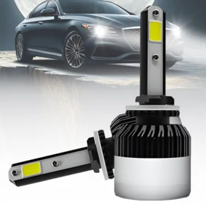 Fabtec Original Nighteye H27 White LED Plug & Play Headlight LED For Cars, Bike and Scooty (72W/10000LM/6000K)