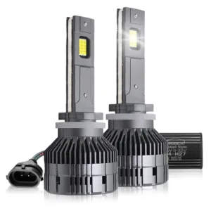 Fabtec Crystal Eye H27 White Plug & Play LED Headlight Bulb For Cars and Bikes (150W/12000LM/6500K)