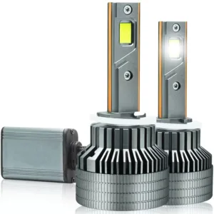 Fabtec Crystal Eye H27 White Plug & Play LED Headlight Bulb For Cars (300W/24000LM/6500K)