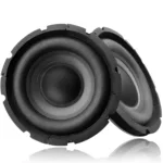 FABTEC 6.5 Inch 250w Peak Power 40W RMS 4 ohm Deep Bass Subwoofer (1" Voice Coil, 90x30mm Magnet)