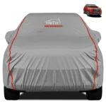 FABTEC - Peva Waterproof Red Border Car Body Cover for Honda Elevate