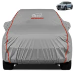 FABTEC - Peva Waterproof Red Border Car Body Cover for Maruti Suzuki Fronx