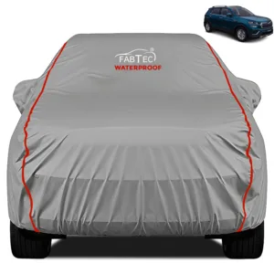 FABTEC Waterproof Dark Grey Peva Car Body Cover For Skoda Kushaq 2019 – 2026