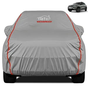 FABTEC Waterproof Dark Grey Peva Car Body Cover For Renault Kwid