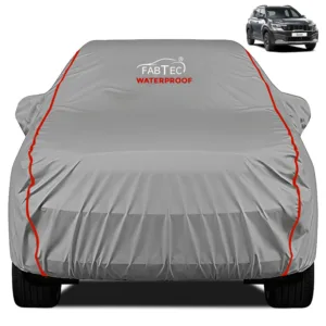 FABTEC Waterproof Dark Grey Peva Car Body Cover For Kia Sonet 2023-2026