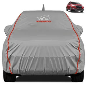 FABTEC - Peva Waterproof Red Border Car Body Cover for Honda WR-V