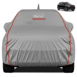 FABTEC - Peva Waterproof Red Border Car Body Cover for Mahindra XUV300