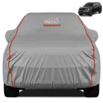 FABTEC - Peva Waterproof Red Border Car Body Cover for Mahindra XUV500