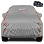 FABTEC - Peva Waterproof Red Border Car Body Cover for Mahindra XUV700