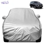 FABTEC Waterproof Metallic Silver Car Body Cover For Toyota  Innova Crysta 2020 - 2026